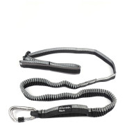 Correa con amortiguador Mountain Paws Shock Absorber Dog Lead negro Black