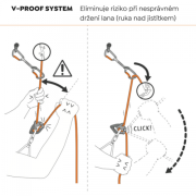 Asegurador Climbing Technology Click Up Plus