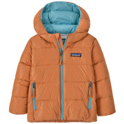 Chaqueta para niños Patagonia Baby Hi-Loft Down Sweater Hoody - MARG naranja Marigold