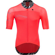 Maillot de ciclismo de hombre Silvini Stelvio plata/rojo RubyBlack