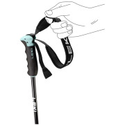 Bastones de esquí de travesía Leki Neolite Airfoil Women