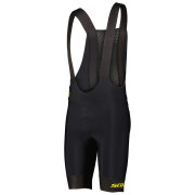 Pantalones cortos de ciclismo para hombre Scott Bibshorts M's RC Pro +++ negro black/sulphur yellow