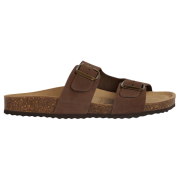 Pantuflas de mujer Geox D Brionia marrón COFFEE