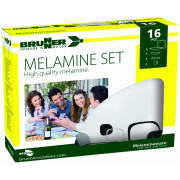 Vajilla Brunner Melamine Set Enigma