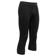 Calzoncillos funcionales de hombre Devold Expedition Man 3/4 Long Johns W/Fly negro Black