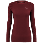 Camiseta de mujer Salewa Cristallo Warm Amr W L/S Tee.