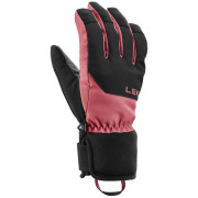 Guantes de esquí para niños Leki Bird Junior negro/rosa black-rosé
