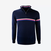 Jersey de hombre Kama 4056 azul oscuro navy