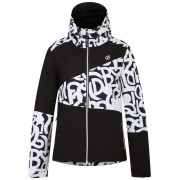 Chaqueta de mujer Dare 2b Ice Jacket negro/blanco Black & White Graffiti/Black