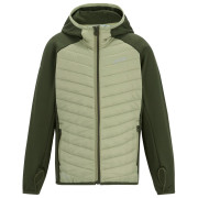 Chaqueta para niños Regatta Junior Andreson Hybrid DkKhaki/LtSg verde DkKhaki/LtSg
