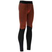 Calzoncillos funcionales de hombre Devold Reverso Merino Longs Man naranja/negro Brick