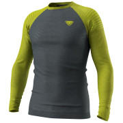 Camiseta funcional de hombre Dynafit Tour Light Merino M L/S Tee verde/negro 2881 - golden lime/0720