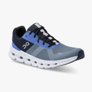 Zapatillas de carrera para hombre On Running Cloudrunner gris/azul Metal/Midnight