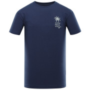 Camiseta de hombre Alpine Pro Sumek azul oscuro moonlit ocean