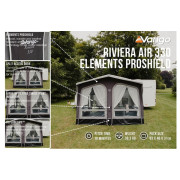 Carpa de autocaravana/furgoneta Vango Riviera Air 330 Elements ProShield