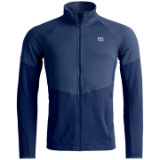 Chaqueta polar para hombre Ortovox Fleece Light Grid Jacket M azul Deep Ocean