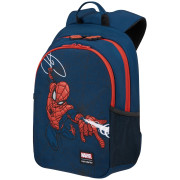 Mochila para niños Samsonite Disney Ultimate 2.0 Bp S+ Marvel azul/rojo Spiderman Web