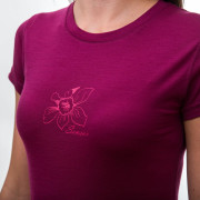 Camiseta de mujer Sensor Merino Wool PT Orchidea