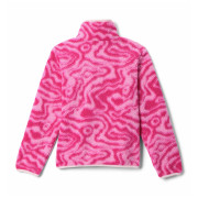 Sudadera para niños Columbia Helvetia™ II Printed Half Snap Fleece Guava pink Topo