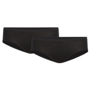 Bragas de mujer Icebreaker Women Merino 150 Siren Hipkini 2 Pack negro Black
