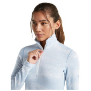 Camiseta funcional de mujer Icebreaker Women M 260 Tech Vertex LS HZ Chillwave