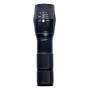 Linterna recargable Solight LED Rechargeable Torch negro LED Rechargeable Torch