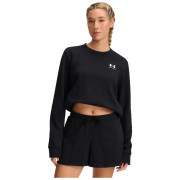 Sudadera de mujer Under Armour Rival Terry Crew negro Black / / White