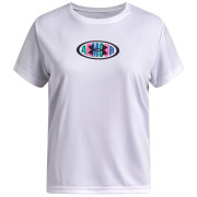 Camiseta funcional para niños Under Armour Tech Armour Graphic SS White