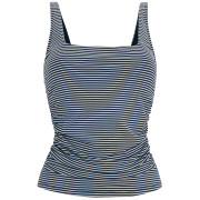 Bañador de mujer Regatta Loria Tankini Top azul oscuro Nv/WhSksckSt