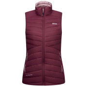 Chaleco de mujer Regatta Womens Leedre Hybrid B/W rojo Fig