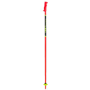 Bastones de esquí alpino Leki Racing Kids rojo/negro bright red-black-neonyellow