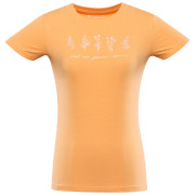 Camiseta de mujer Alpine Pro Norda naranja peach