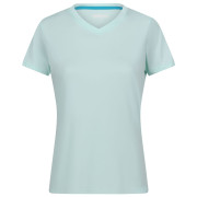 Camiseta de mujer Regatta Wmn Fingal V-Neck azul claro Bleached Aqua