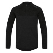 Ropa interior térmica para hombre Husky Merino 100 Dl. Rukáv Zip M negro