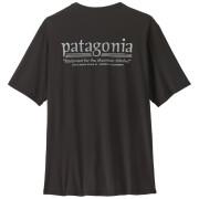 Camiseta de hombre Patagonia Men's Capilene Cool Daily Shirt - Hut Tripper negro Black