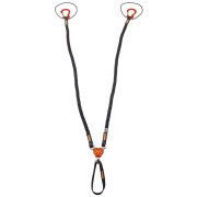 Nudo Camp X-Gyro Leash - 92/147 Cm negro/naranja