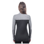 Camiseta funcional de mujer Sensor Merino Bold dl. rukáv zip