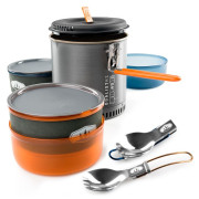 Vajilla GSI Outdoors Halulite Dualist HS gris