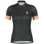 Maillot de ciclismo para mujer Scott W's Endurance 20 SS negro/rosa black/crystal pink