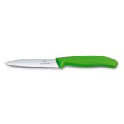 Cuchillo para verduras Victorinox ondulado 10 cm verde claro