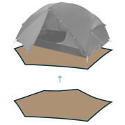 Suelo de tienda Warg Footprint 2