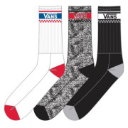 Juego de calcetines Vans MN UNIVERSITY CREW blanco/negro