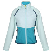 Chaqueta de mujer Regatta Wmn Steren II Hyb azul claro Bleached Aqua/Tahoe Blue