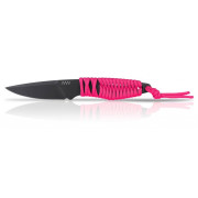 Cuchillo Acta non verba P100 Dlc/Plain edge rosa Pink
