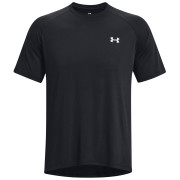 Camiseta funcional de hombre Under Armour Tech Reflective SS negro/blanco Black / / Reflective