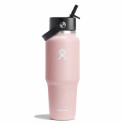 Botella térmica Hydro Flask Wide Flex Straw Travel Bottle 32 Oz negro/rosa TRILLIUM