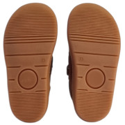 Calzado barefoot niño beBare 3602SA Tan