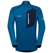 Sudadera funcional de hombre Mammut Taiss Light ML Jacket Men azul claro Deep Ice-marine