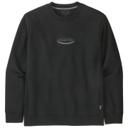 Sudadera de hombre Patagonia Men's '95 Oval Logo Uprisal Crew Sweatshirt negro Black