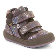 Zapatos barefoot para niños para todo el año Froddo Ollie Lumi Tex Pink Shine rosa pink shine